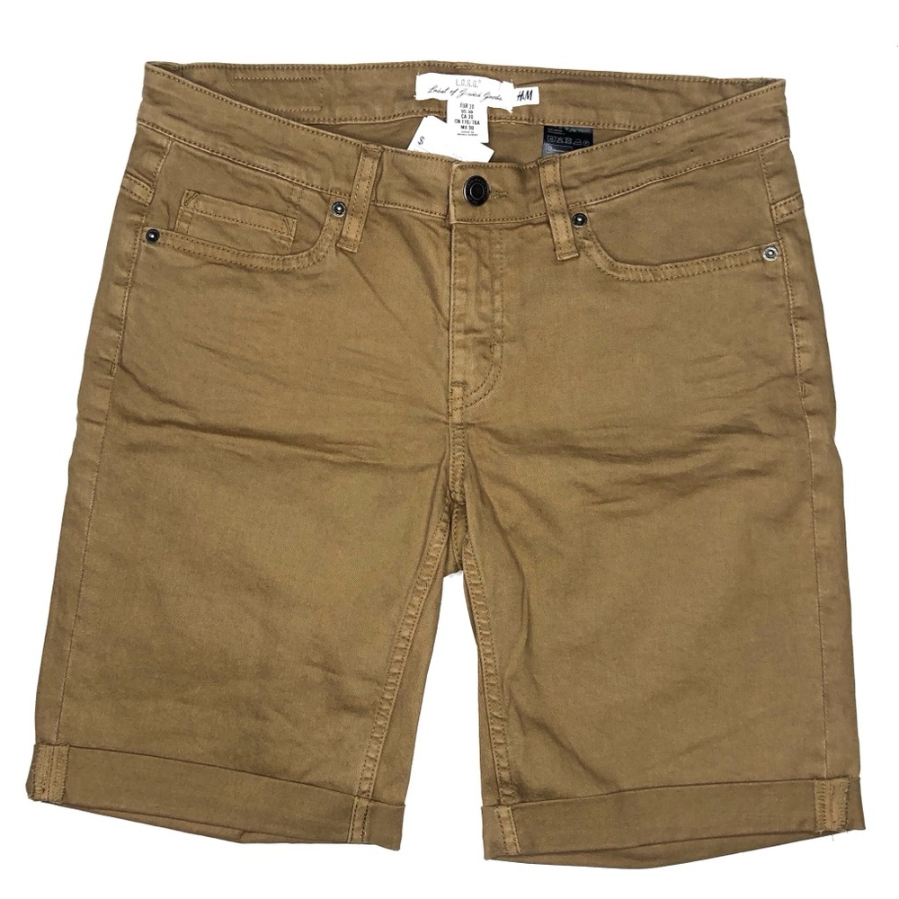 H&M Khaki Bermuda Shorts